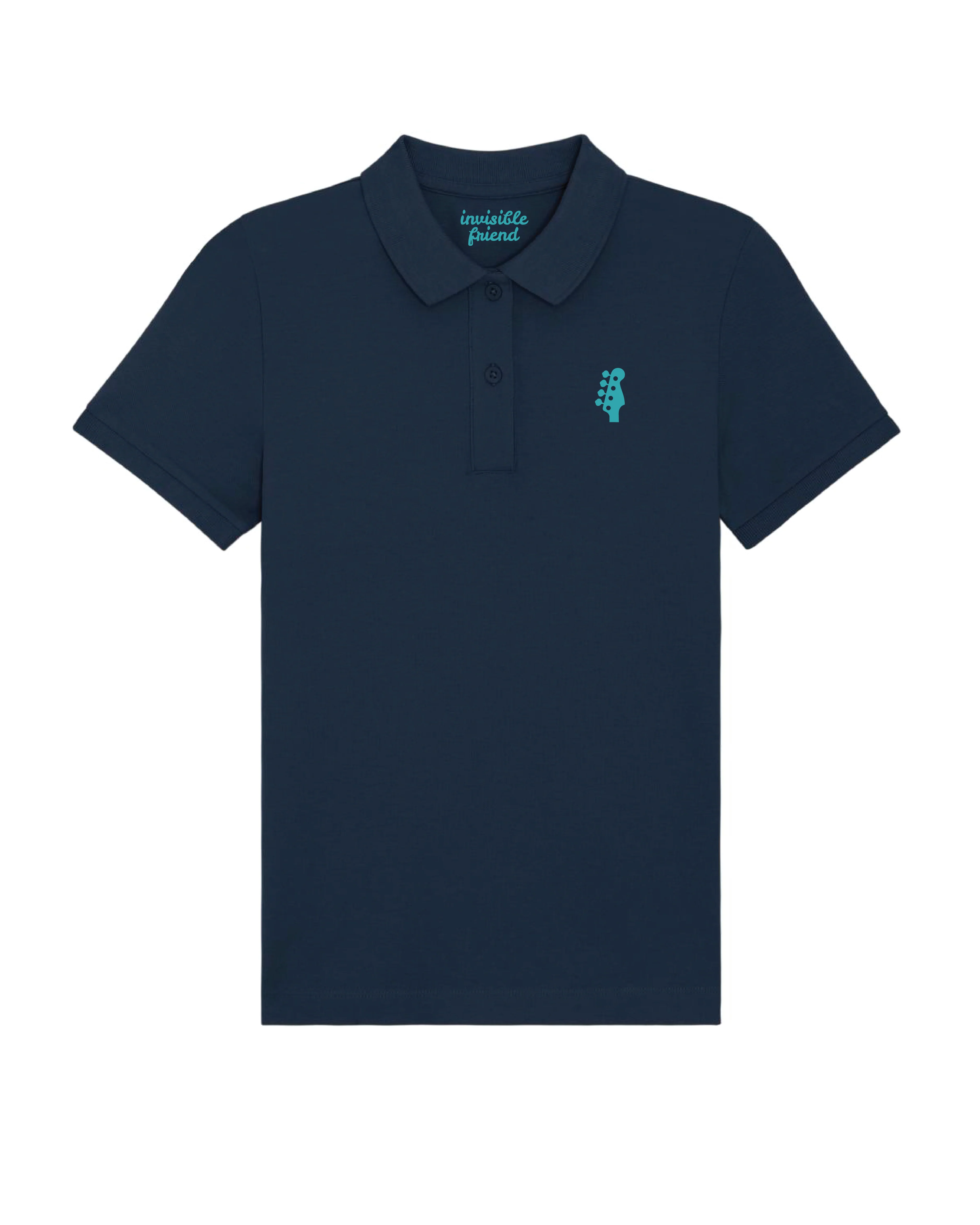 Bass Guitar Embroidered Polo Shirt - Image 3