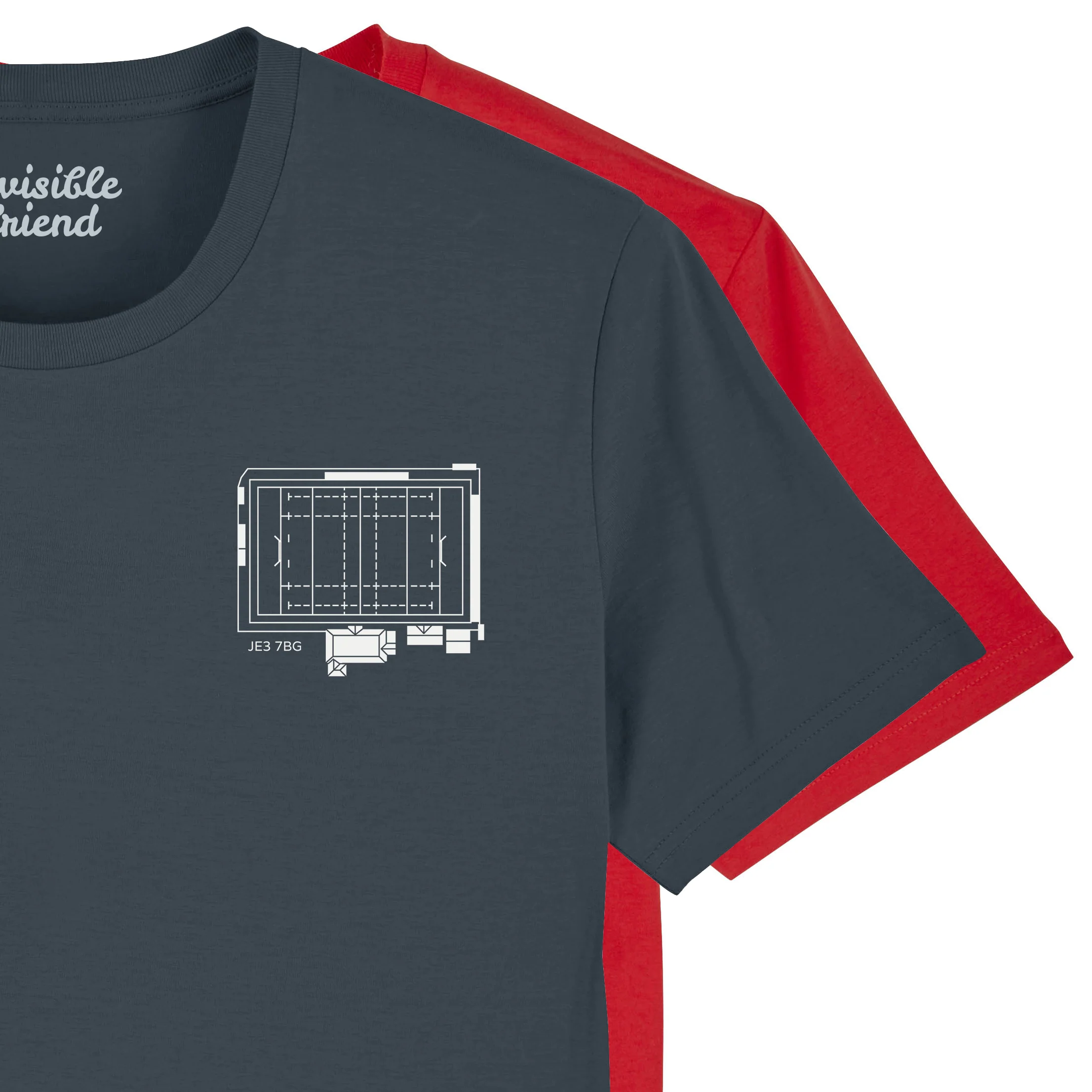 Jersey Reds RUFC Ground T Shirt
