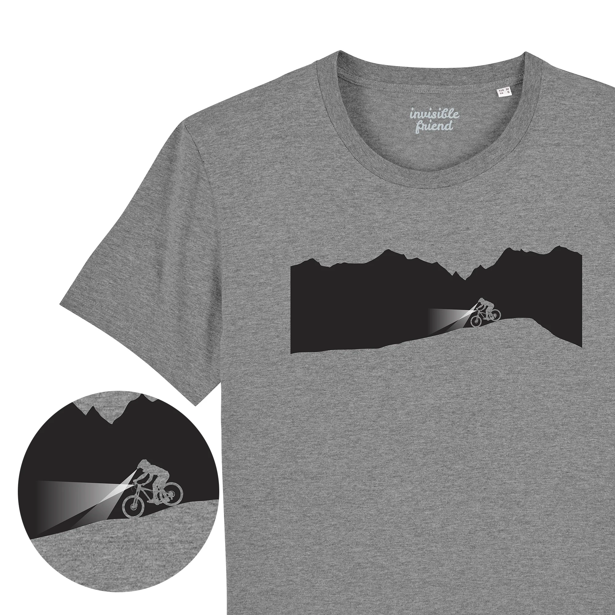 Midnight Mountain Bike T Shirt