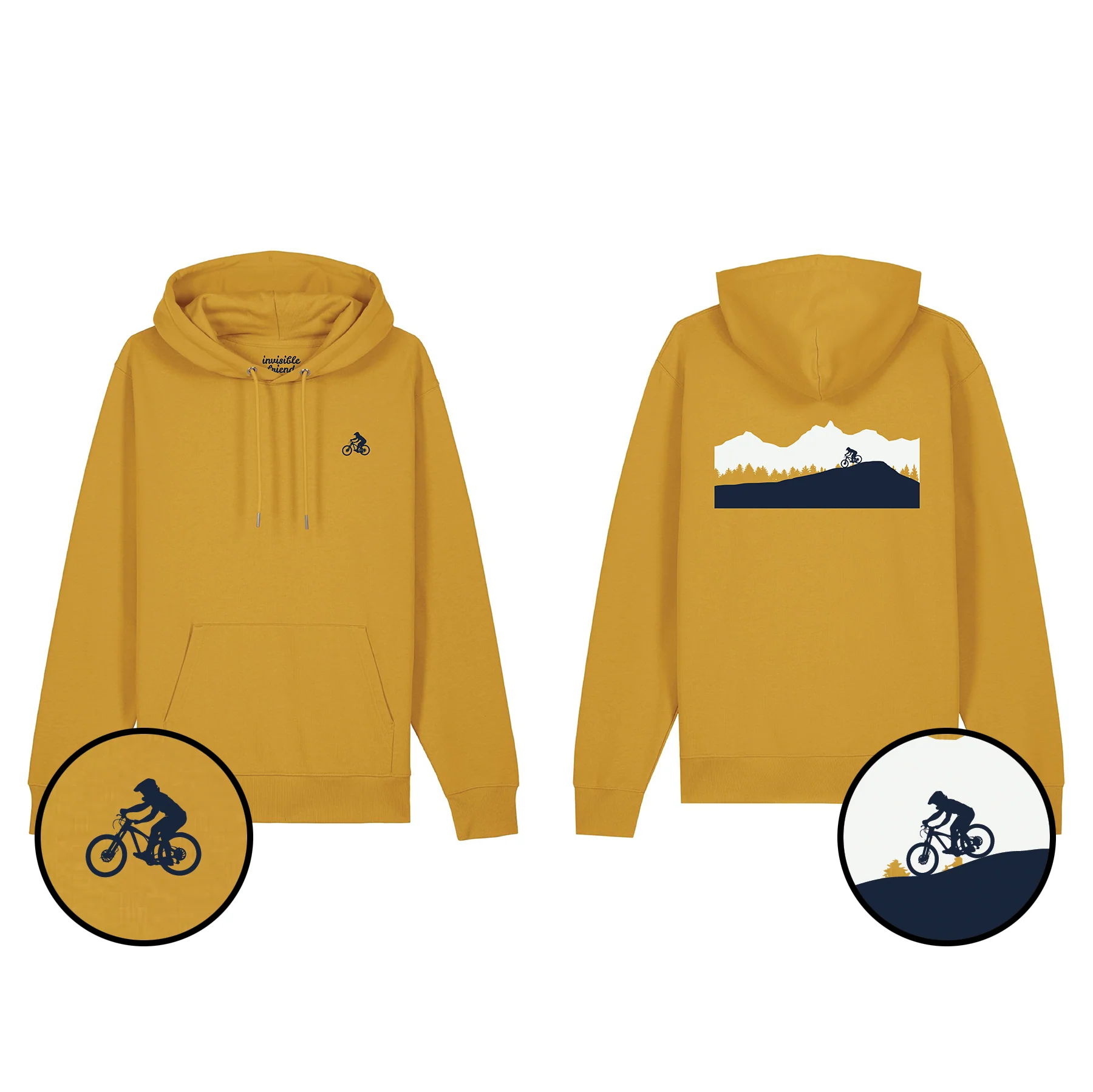 Downhill Mountain Bike Hoodie - Image 3