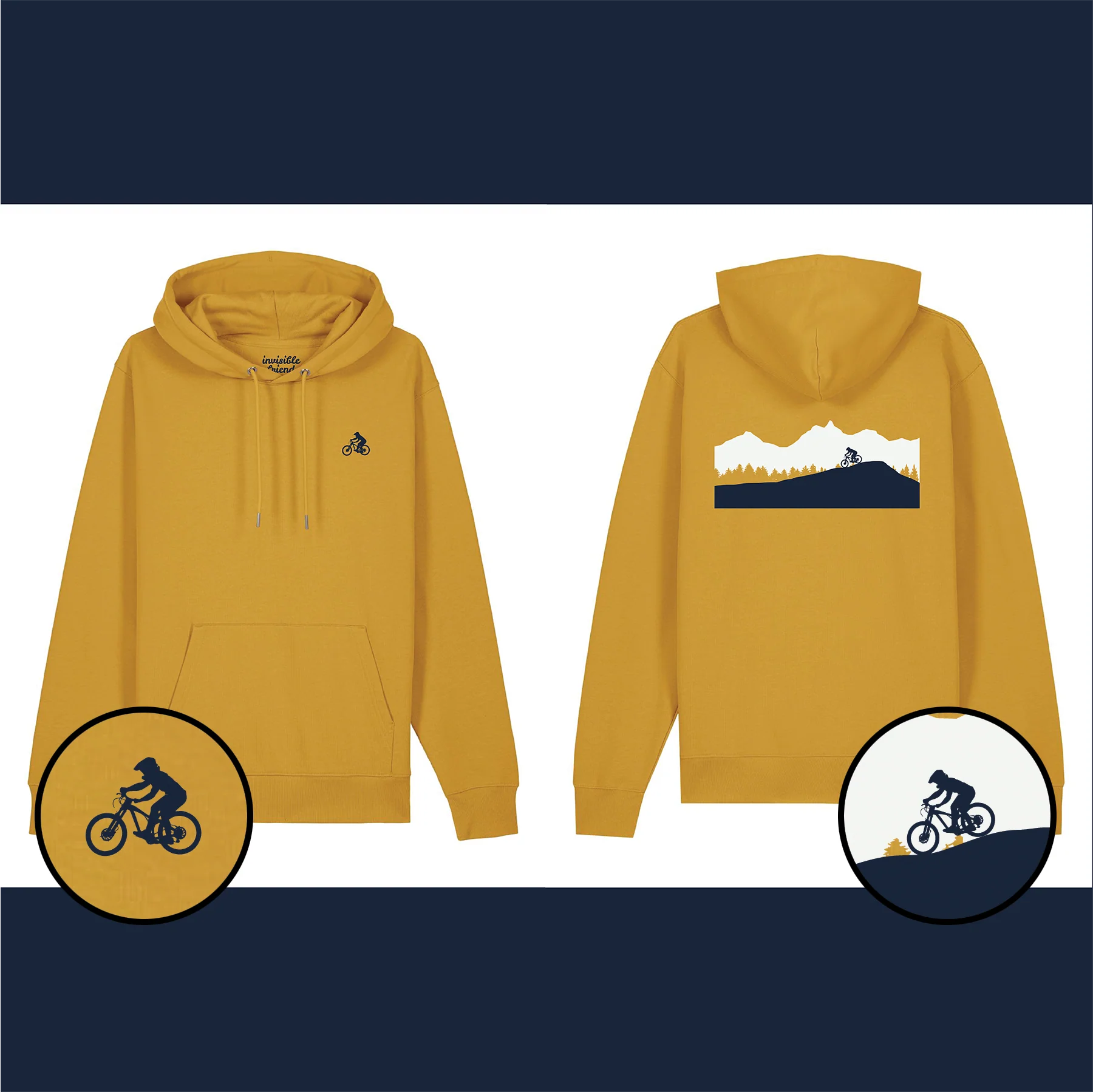 Downhill Mountain Bike Hoodie - Image 4