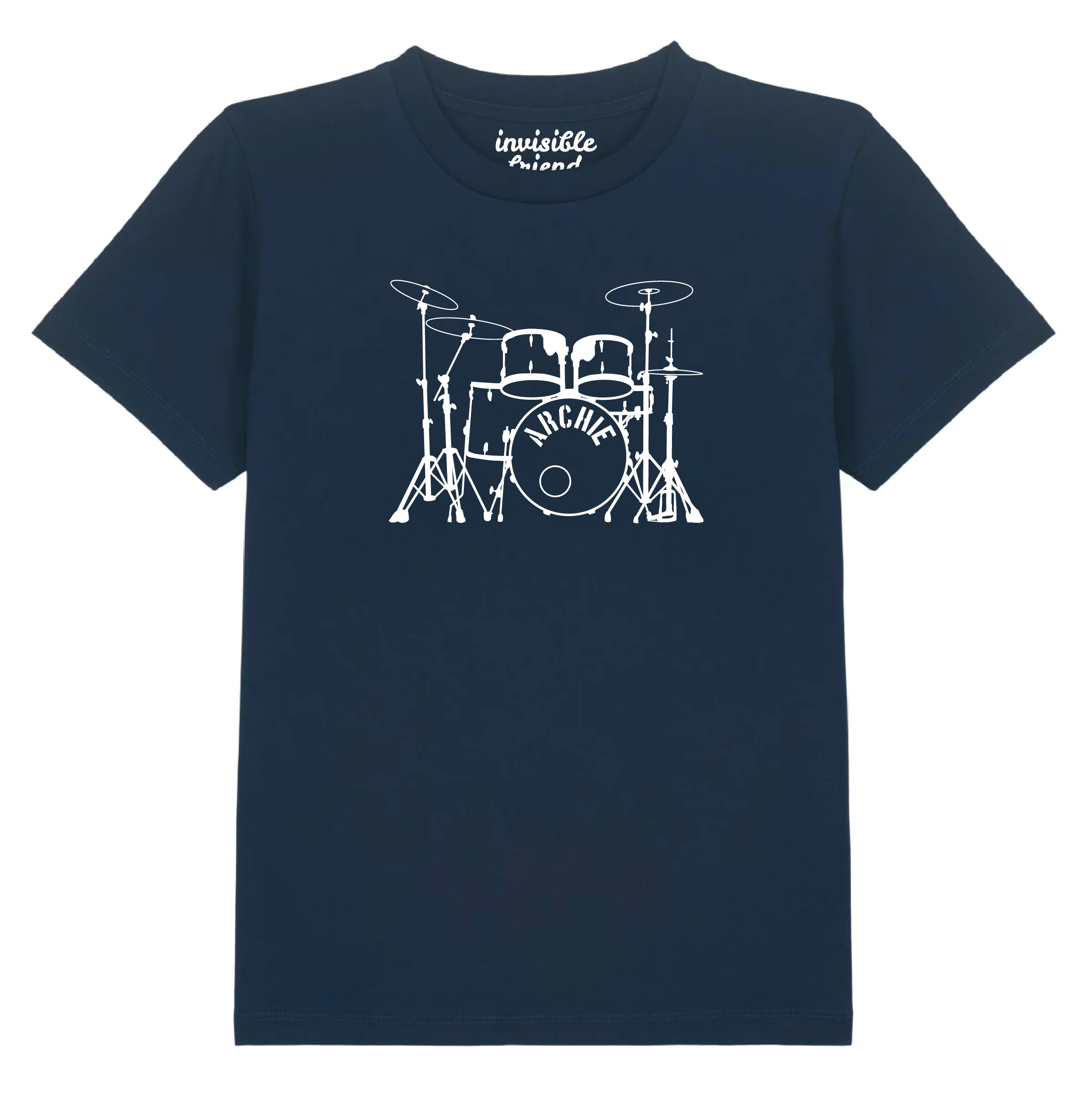 Personalised Drum Kit T Shirt - Kids - Image 2