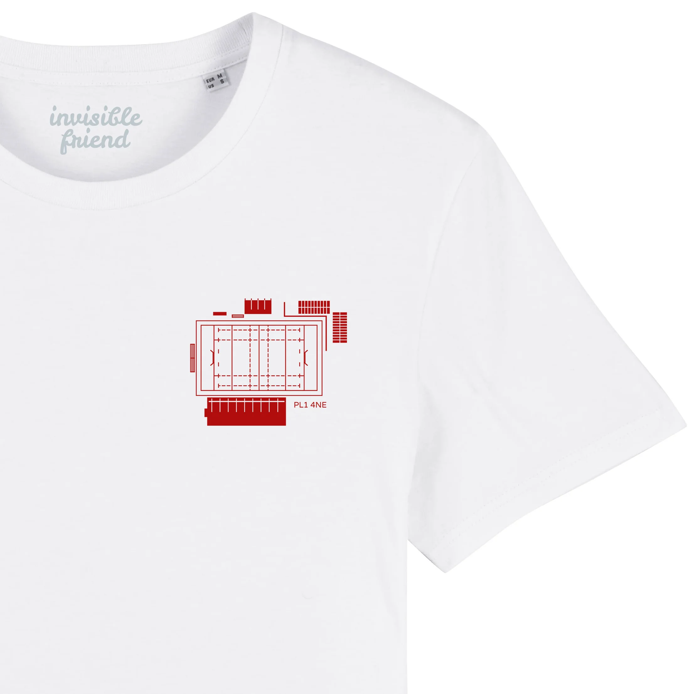 Plymouth Albion RUFC Brickfields T Shirt - Image 2